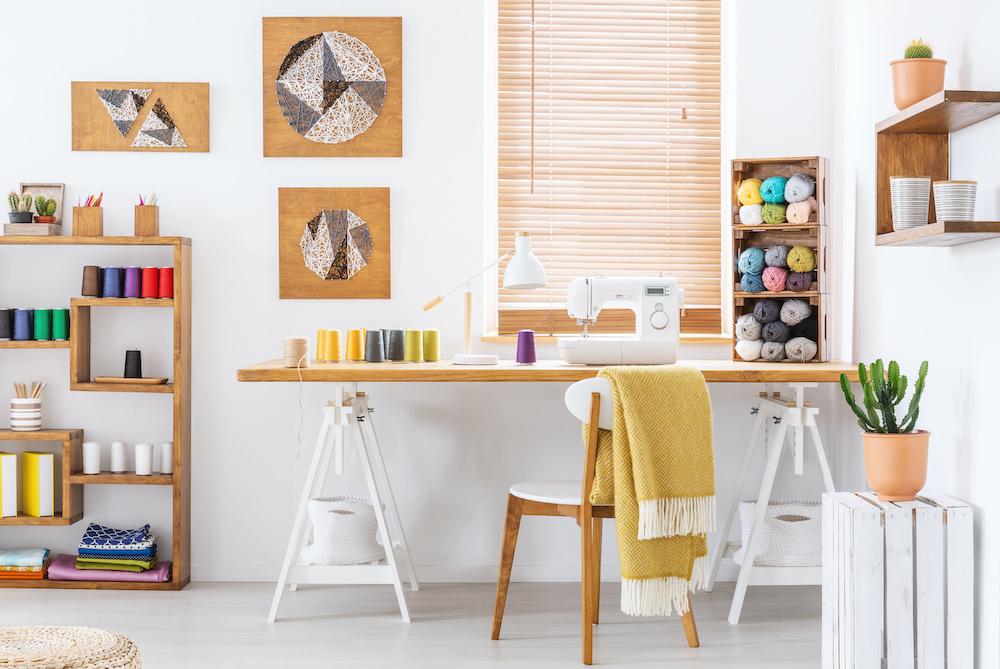 A Complete Guide to a Perfectly Organized Sewing Room 